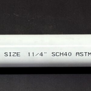 ماسورة بلاستيك صفا 1/4 1"